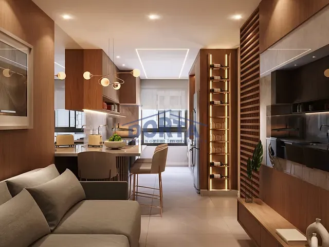 Studio 1 quarto e 2 banheiros, à venda, no bairro Centro em Foz do Iguaçu