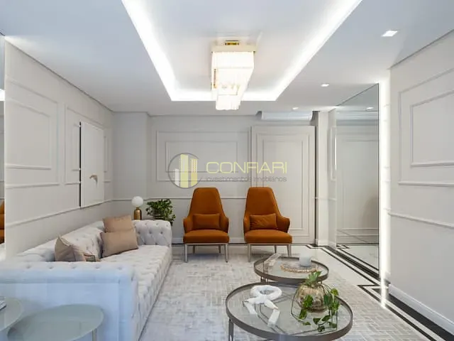 Apartamento com 180m² 4 quartos e 5 banheiros, à venda, no bairro Meia Praia em Itapema