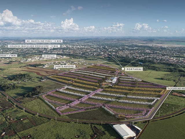 Terreno com 926m², à venda, no bairro Hectares em Dourados