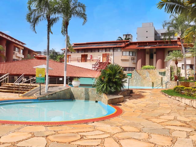 Apartamento 1 quarto e 1 banheiro, à venda, no bairro Esplanada em Rio Quente
