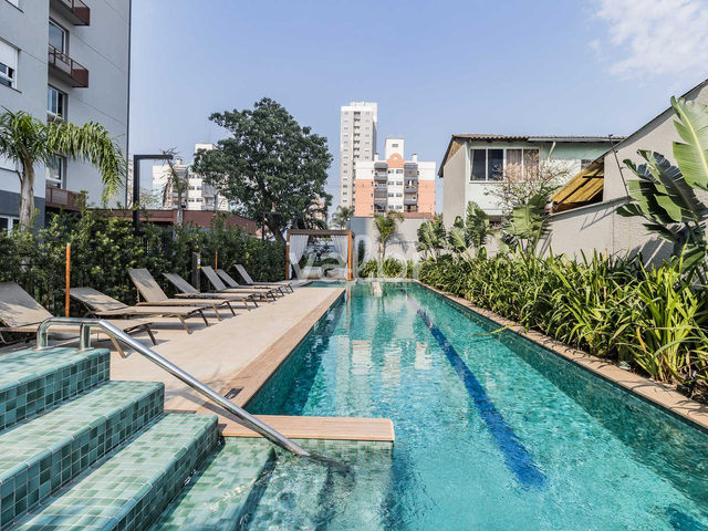 Studio com 41m² 1 quarto e 1 banheiro, para alugar, no bairro Partenon em Porto Alegre