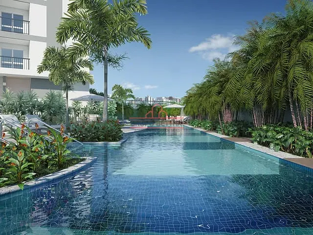 Apartamento com 52m² 2 quartos e 1 banheiro, para alugar, no bairro Alphaville Empresarial em Barueri