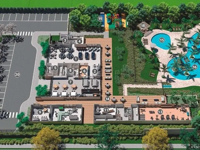 Terreno com 504m², à venda, no bairro Jardim Veraneio em Campo Grande