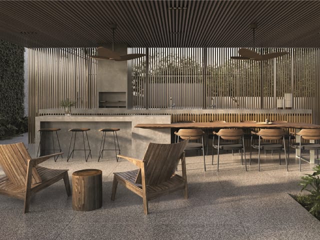 Condomínio do Apartamento - Apartamento à Venda no Edifício Artesano Plaenge – 346 m² Úteis, 4 Suítes, Elevador Privativo e SPA na Gleba Palhano – Londrina | CS23 Negócios Imobiliários