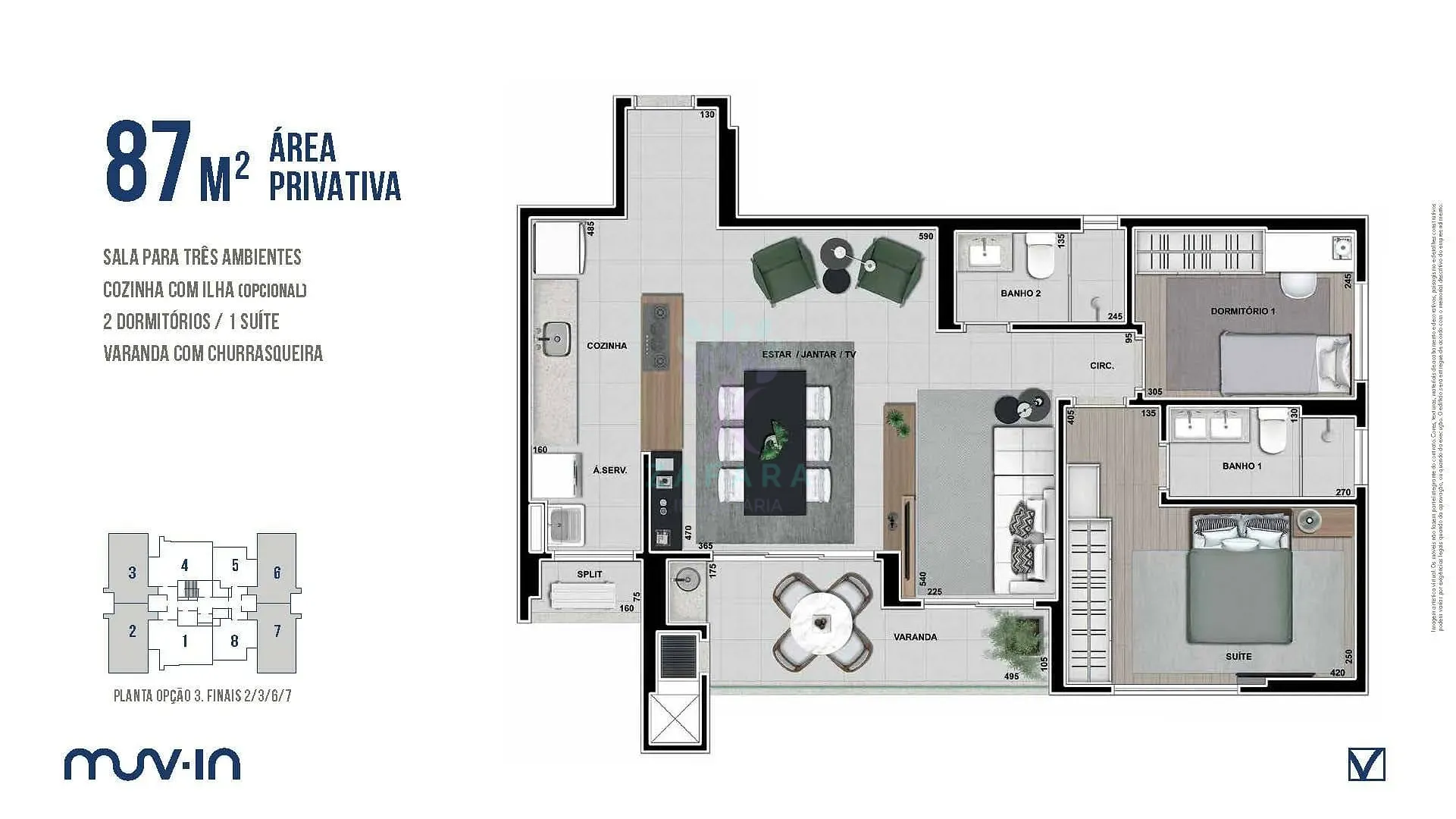 Apartamento, 2 quartos, 87 m² - Foto 41