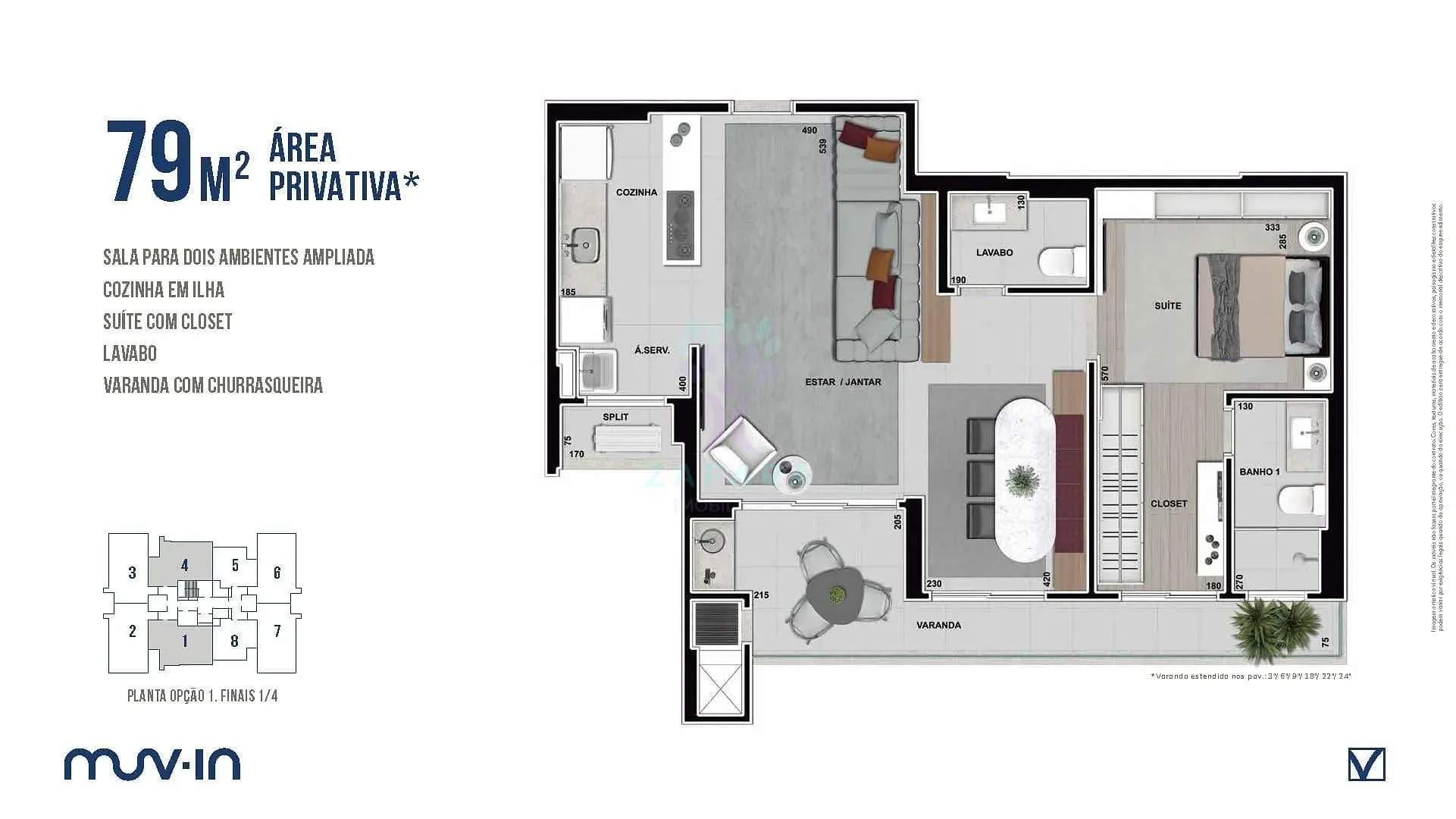 Apartamento, 2 quartos, 87 m² - Foto 42