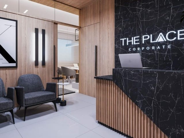 Condomínio do Sala - Sala para Locação 42.25M², Santa Fé, Campo Grande - MS | The Place Corporate, Edifício | Romeu Imóveis