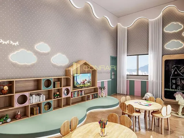 Apartamento com 78m² 2 quartos e 3 banheiros, à venda, no bairro Morretes em Itapema