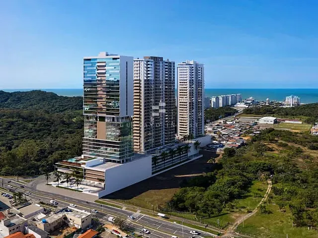 Apartamento 3 quartos e 3 banheiros, à venda, no bairro Praia Brava de Itajaí em Itajaí