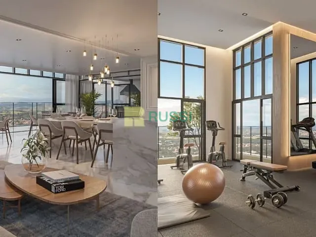 Apartamento com 75m² 2 quartos e 2 banheiros, à venda, no bairro Vila Ema em São José dos Campos