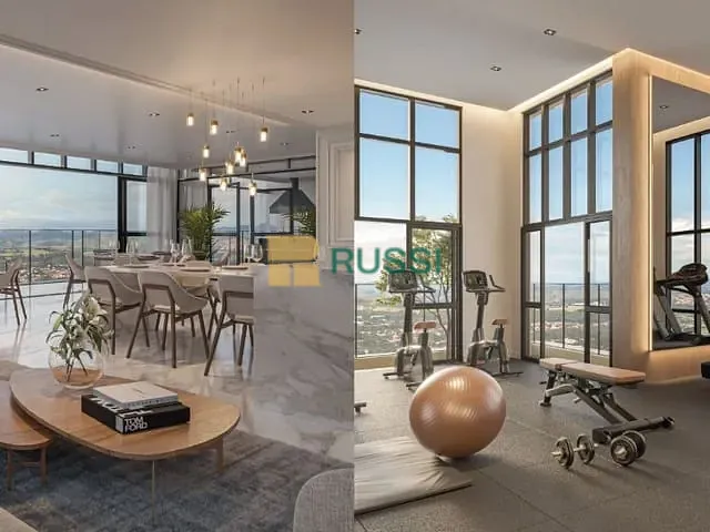 Apartamento com 75m² 2 quartos e 2 banheiros, à venda, no bairro Vila Ema em São José dos Campos