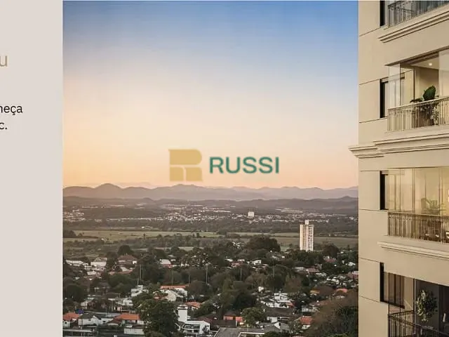 Apartamento com 91m² 3 quartos e 4 banheiros, à venda, no bairro Vila Ema em São José dos Campos