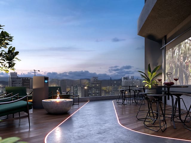 Condomínio do Apartamento - Apartamento à venda, 2 suítes, Sky Brava Residence, Praia Brava de Itajaí, Itajaí, SC | Gustavo Invest