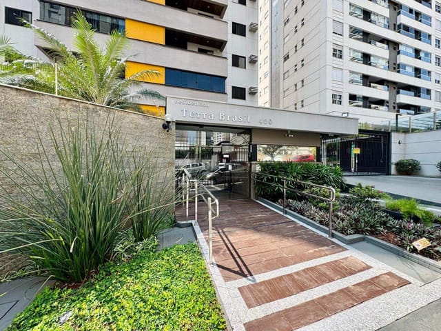 Condomínio do Apartamento - Apartamento para Locação, Edificio TERRA BRASIL, 03 quartos (01 suíte), Sacada gourmet, Comp de armários, 112 m² útil, 2 garagem, Gleba Palhano, Londrina/PR | ZBM NEGOCIOS IMOBILIARIOS