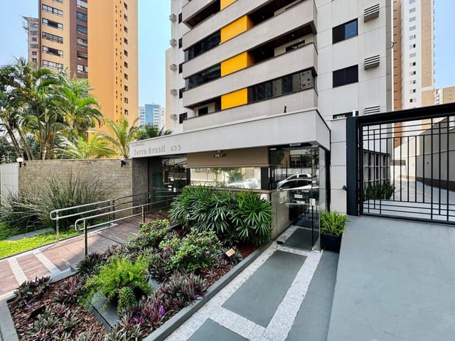 Condomínio do Apartamento - Apartamento para Locação, Edificio TERRA BRASIL, 03 quartos (01 suíte), Sacada gourmet, Comp de armários, 112 m² útil, 2 garagem, Gleba Palhano, Londrina/PR | ZBM NEGOCIOS IMOBILIARIOS