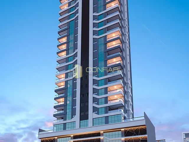 Apartamento com 140m² 3 quartos e 4 banheiros, à venda, no bairro Meia Praia em Itapema