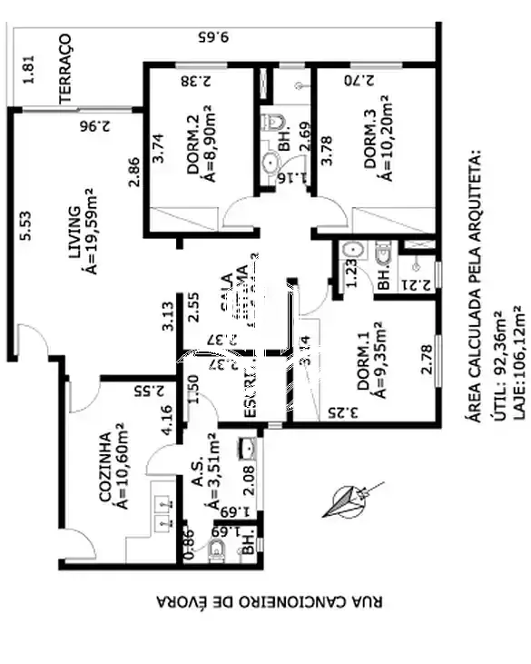 Apartamento, 3 quartos, 101 m² - Foto 49