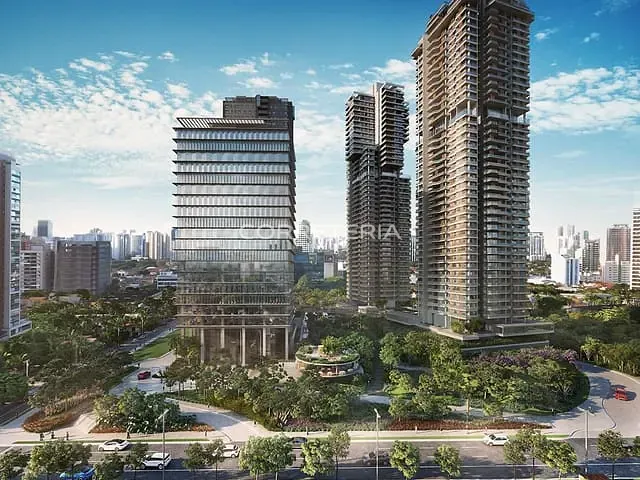 Apartamento com 173m² 3 quartos e 3 banheiros, à venda, no bairro Brooklin em São Paulo