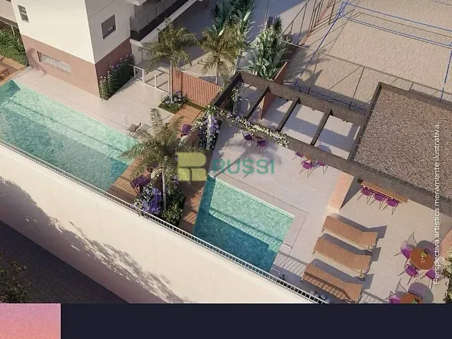 Apartamento com 63m² 2 quartos e 2 banheiros, à venda, no bairro Jardim Satélite em São José dos Campos