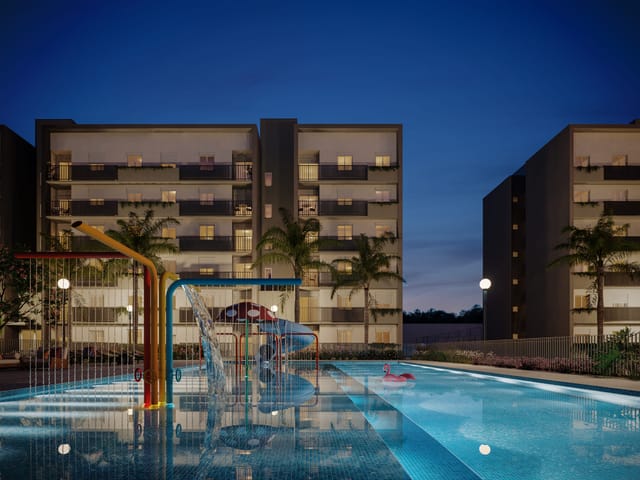 Apartamento 2 quartos e 1 banheiro, à venda, no bairro Areal em Pelotas