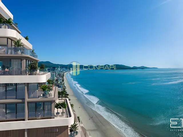 Apartamento com 315m² 4 quartos e 4 banheiros, à venda, no bairro Meia Praia em Itapema