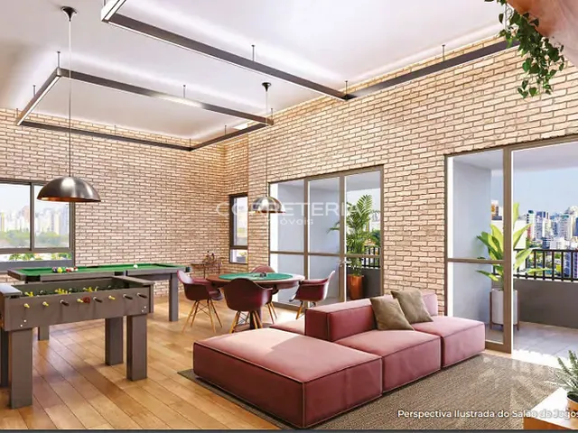 Apartamento com 77m² 3 quartos e 2 banheiros, à venda, no bairro Santo Amaro em São Paulo