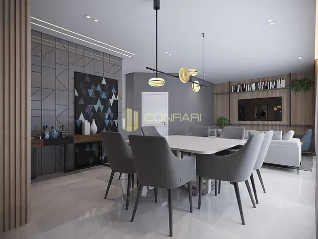 Apartamento com 157m² 3 quartos e 3 banheiros, à venda, no bairro Andorinha em Itapema