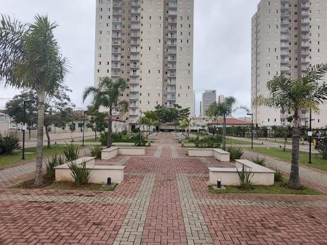 Condomínio do Apartamento - Apartamento Residencial Flex Mogi à venda, Vila Mogilar, Mogi das Cruzes, SP, 2 quartos, 1 suíte, 64m² | Tamara Velloso Corretora de Imóveis