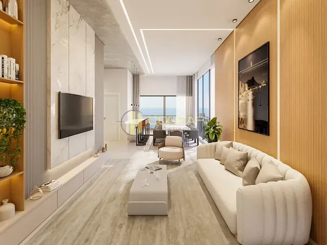 Apartamento com 155m² 3 quartos e 4 banheiros, à venda, no bairro Meia Praia em Itapema
