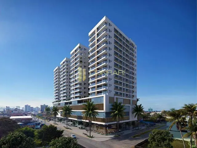Apartamento com 108m² 2 quartos e 3 banheiros, à venda, no bairro Perequê em Porto Belo