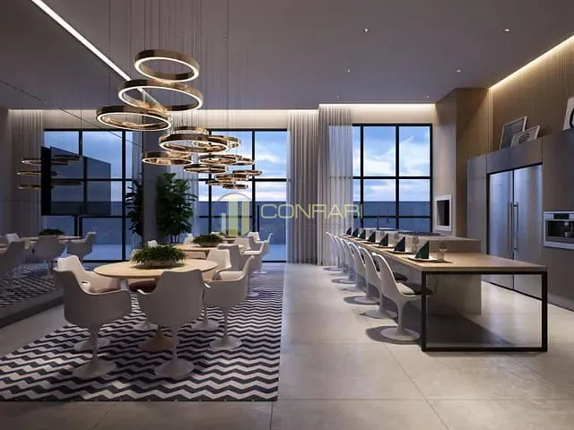 Apartamento com 108m² 2 quartos e 3 banheiros, à venda, no bairro Perequê em Porto Belo