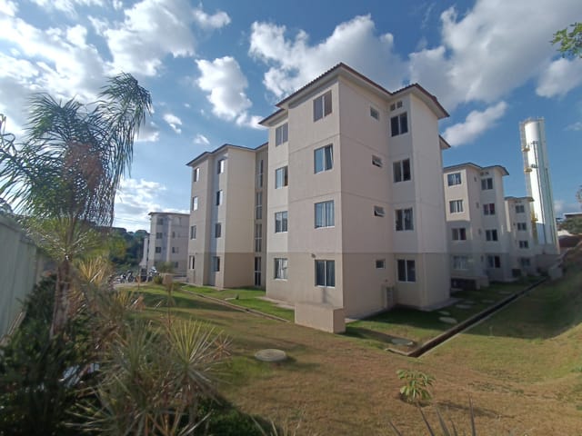 Condomínio do Apartamento - Apartamento de 2 Quartos em Condomínio com Portaria 24h e Lazer! Pedra Azul/ Contagem | Fifty Imóveis