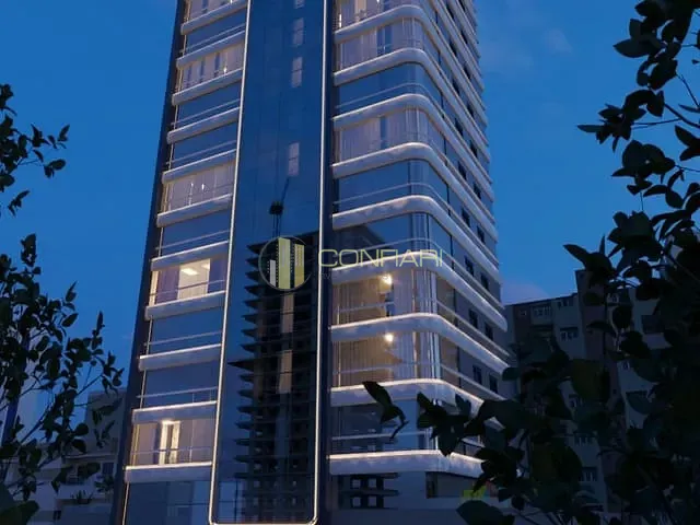 Apartamento com 130m² 3 quartos e 4 banheiros, à venda, no bairro Perequê em Porto Belo