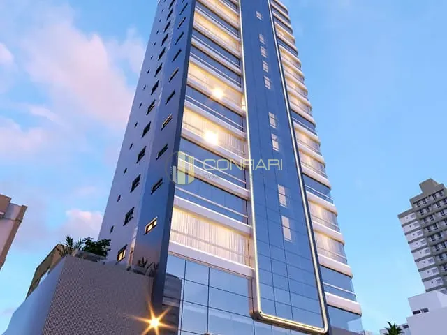Apartamento com 130m² 3 quartos e 4 banheiros, à venda, no bairro Perequê em Porto Belo