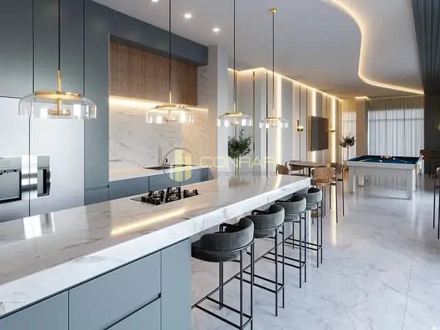 Apartamento com 150m² 3 quartos e 4 banheiros, à venda, no bairro Meia Praia em Itapema