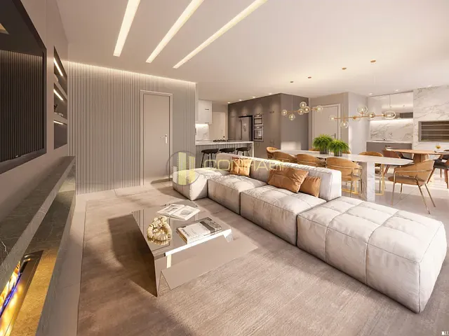 Apartamento com 150m² 3 quartos e 4 banheiros, à venda, no bairro Meia Praia em Itapema