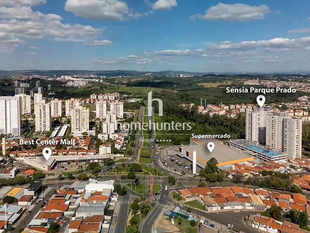 Apartamento com 64m² 2 quartos e 2 banheiros, à venda, no bairro Loteamento Parque São Martinho em Campinas