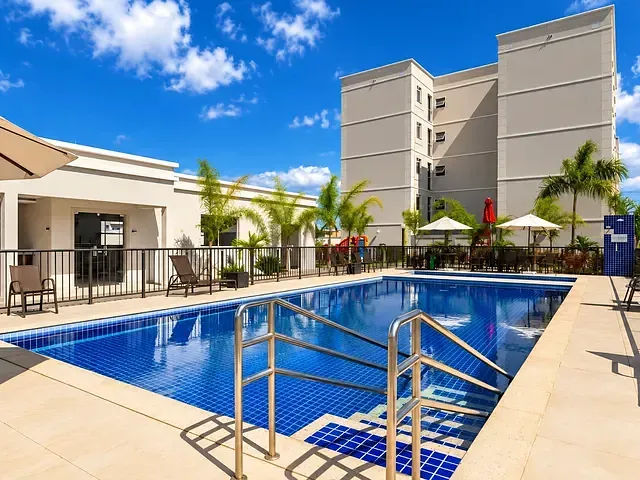 Apartamento com 46m² 2 quartos e 1 banheiro, à venda, no bairro Parque Pecuária em Campos dos Goytacazes