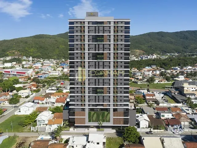 Apartamento com 85m² 2 quartos e 3 banheiros, à venda, no bairro Perequê em Porto Belo