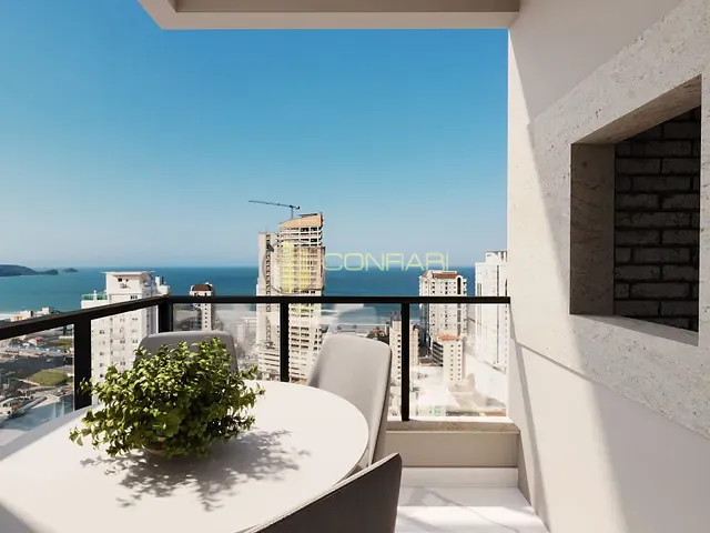 Apartamento com 100m² 2 quartos e 3 banheiros, à venda, no bairro Morretes em Itapema