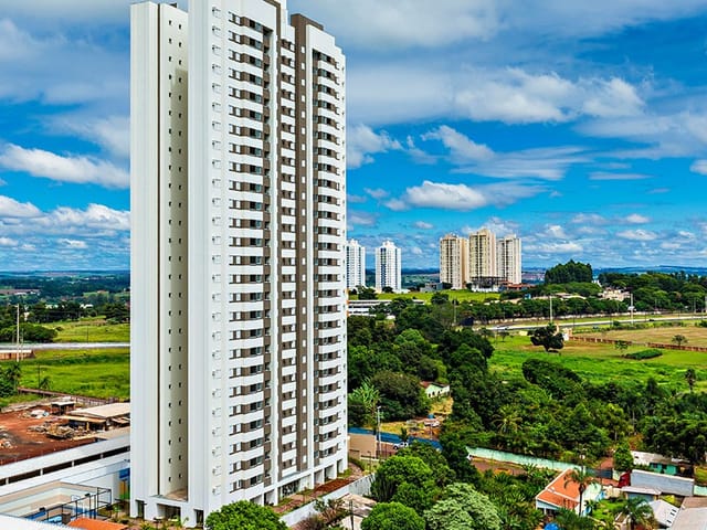 Condomínio do Apartamento - Apartamento para locação, Edificio SOLAR ALTA VISTA, Sala estendida, 02 quartos (01 suíte), 02 garagens soltas, 71 m² útil, JD Aurora, Londrina/PR | ZBM NEGOCIOS IMOBILIARIOS
