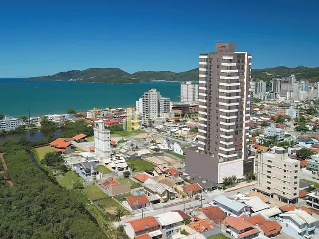Apartamento com 105m² 2 quartos e 3 banheiros, à venda, no bairro Balneário Perequê em Porto Belo
