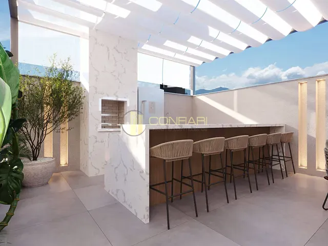 Apartamento com 105m² 2 quartos e 3 banheiros, à venda, no bairro Balneário Perequê em Porto Belo