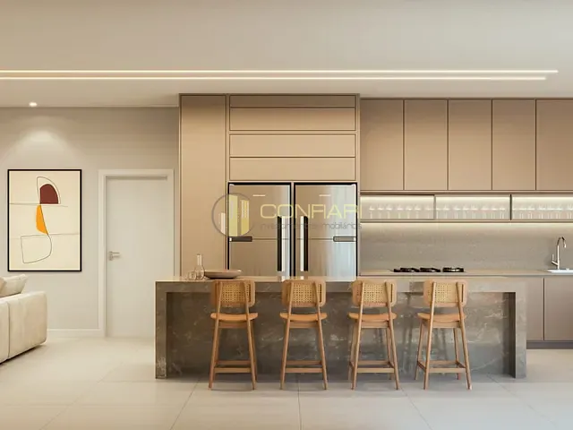 Apartamento com 150m² 3 quartos e 4 banheiros, à venda, no bairro Meia Praia em Itapema