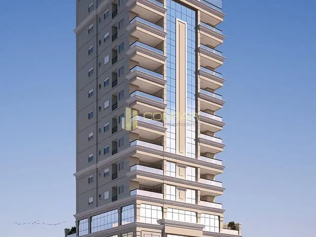 Apartamento com 130m² 3 quartos e 4 banheiros, à venda, no bairro Meia Praia em Itapema