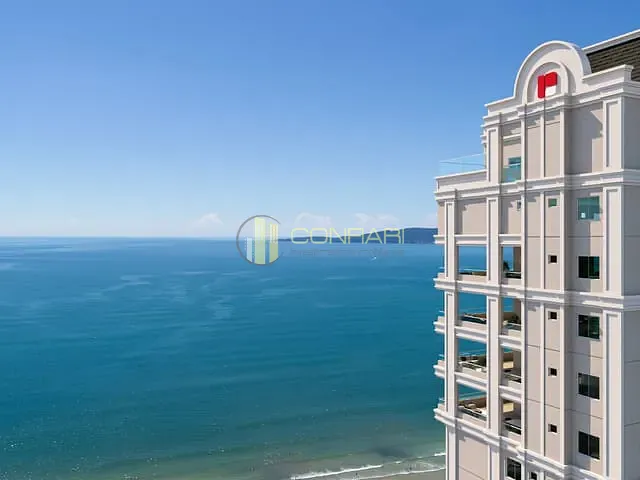 Apartamento com 200m² 4 quartos e 5 banheiros, à venda, no bairro Centro em Itapema