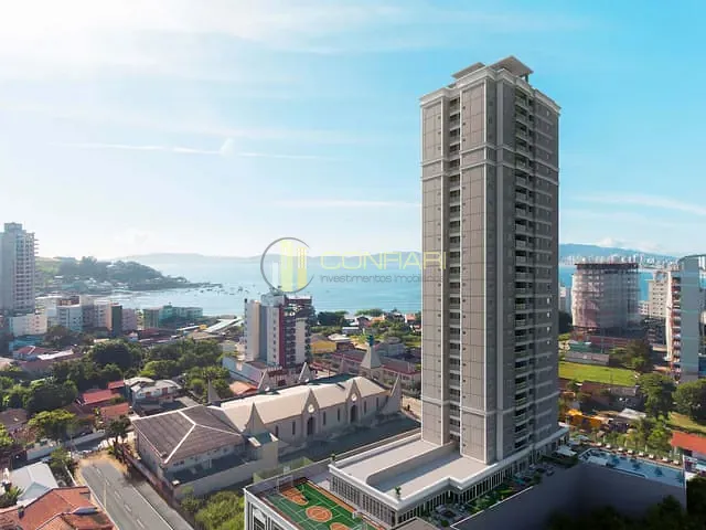 Apartamento com 130m² 3 quartos e 2 banheiros, à venda, no bairro Centro em Itapema