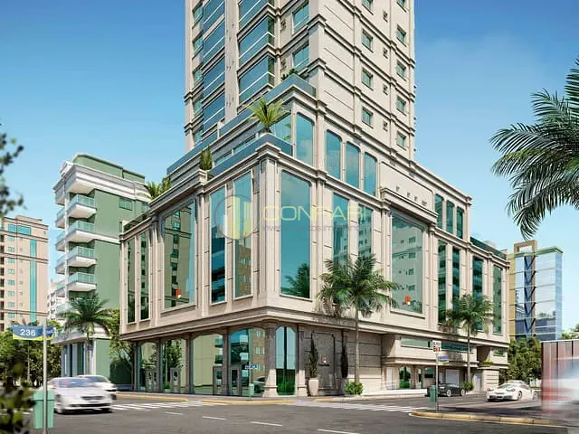 Apartamento com 170m² 4 quartos e 5 banheiros, à venda, no bairro Meia Praia em Itapema