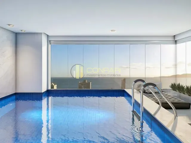 Apartamento com 148m² 4 quartos e 5 banheiros, à venda, no bairro Meia Praia em Itapema