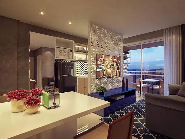 Apartamento com 85m² 2 quartos e 2 banheiros, à venda, no bairro Jardim Praia Mar em Itapema